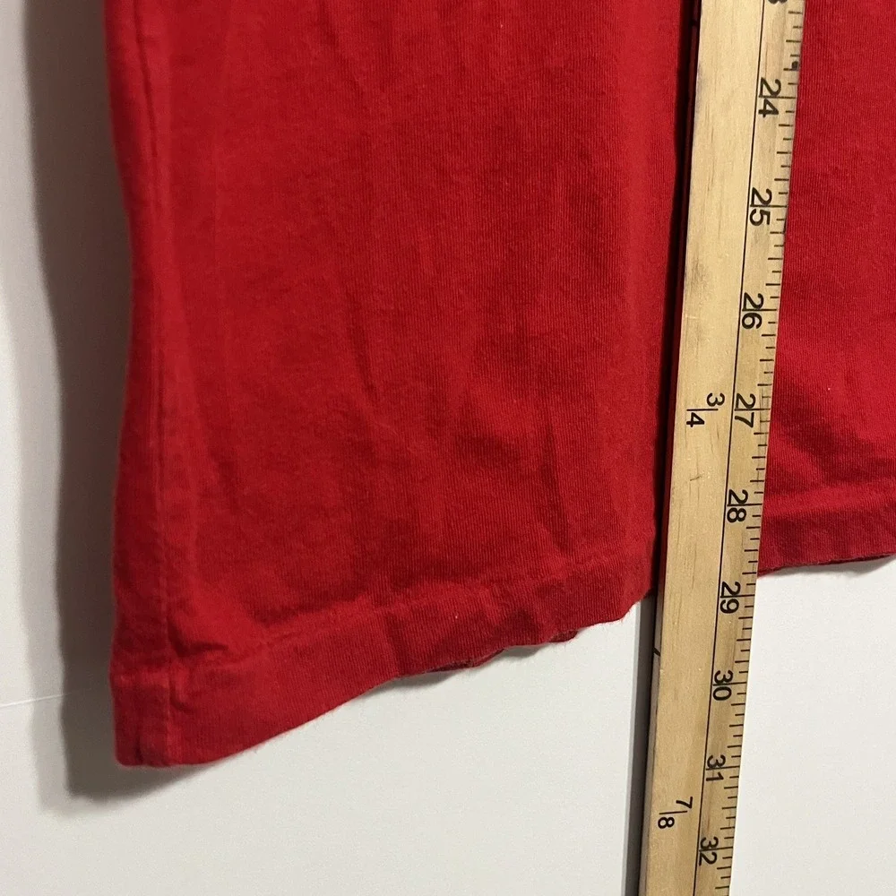 Polo Ralph Lauren Men's Size XL Short Sleeve T-ShirtSolid Red Cotton